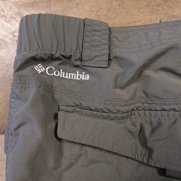 Columbia Silver Ridge Convertible Pants Men’s 42x30 Olive Green Hiking Travel - Picture 12 of 14